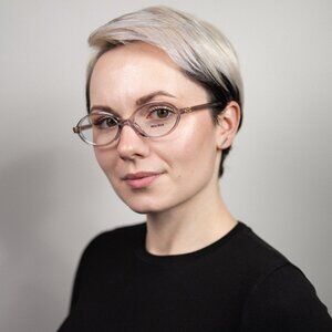 BRAND NEW Miu Miu MU01XV 12W1O1 Mauve Transparent Demo Oval Unisex Eyeglasses